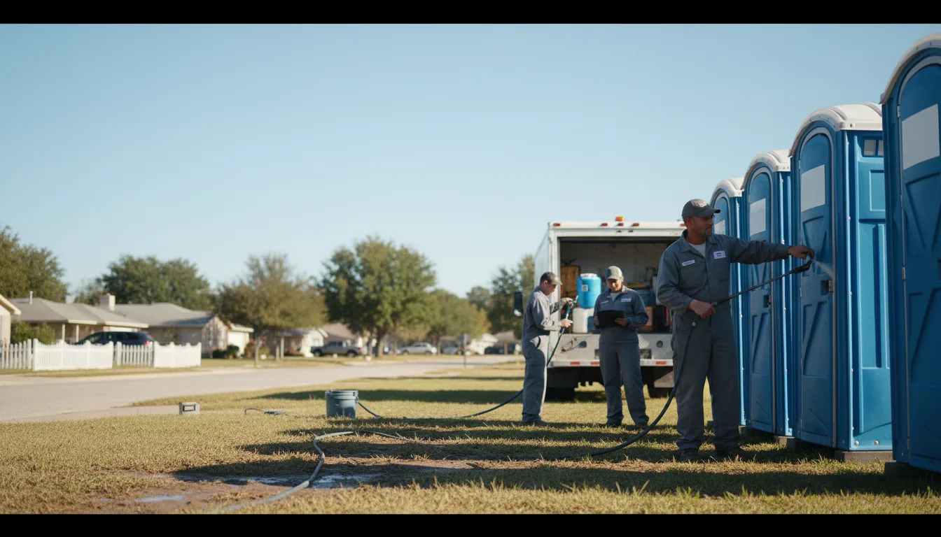 Long-Term Portable Toilet Rental in Herron, MI near me